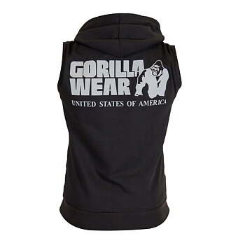 Springfield S/L Zipped Hoodie, black