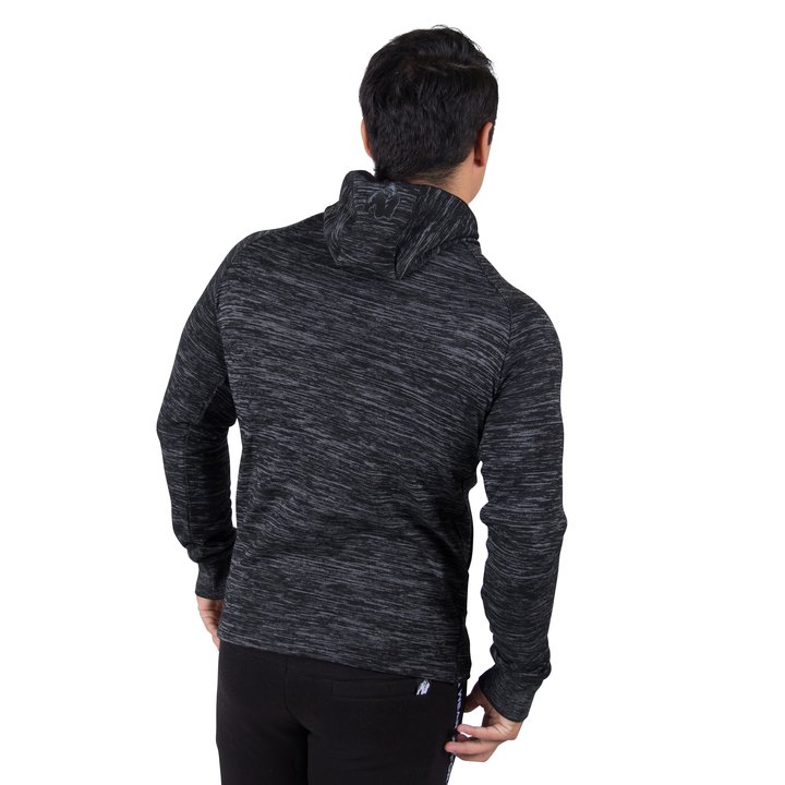 Keno Zipped Hoodie, black/grey - 11