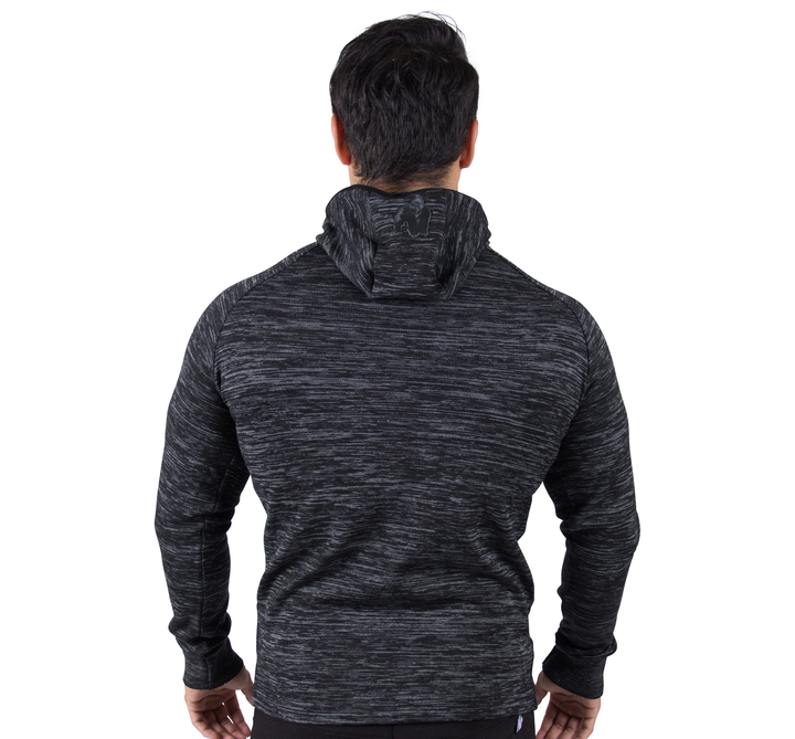 Keno Zipped Hoodie, black/grey - 4