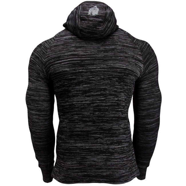 Keno Zipped Hoodie, black/grey - 2