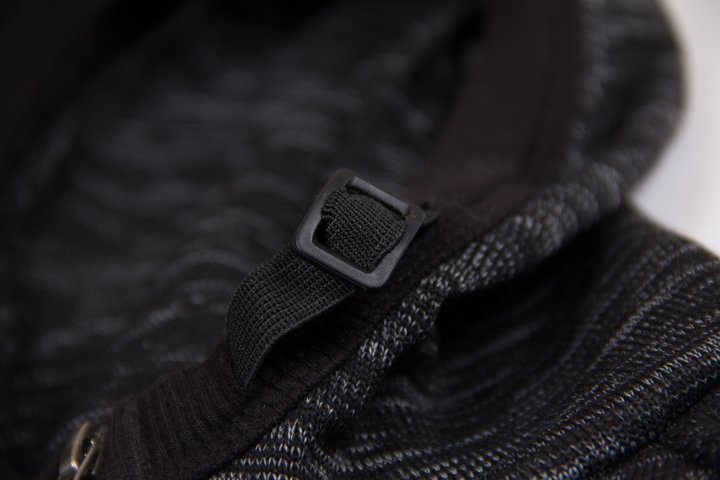 Keno Zipped Hoodie, black/grey - 14