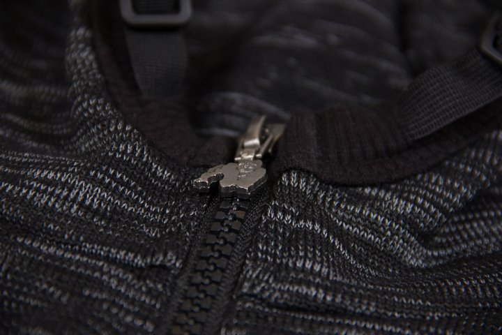 Keno Zipped Hoodie, black/grey - 13