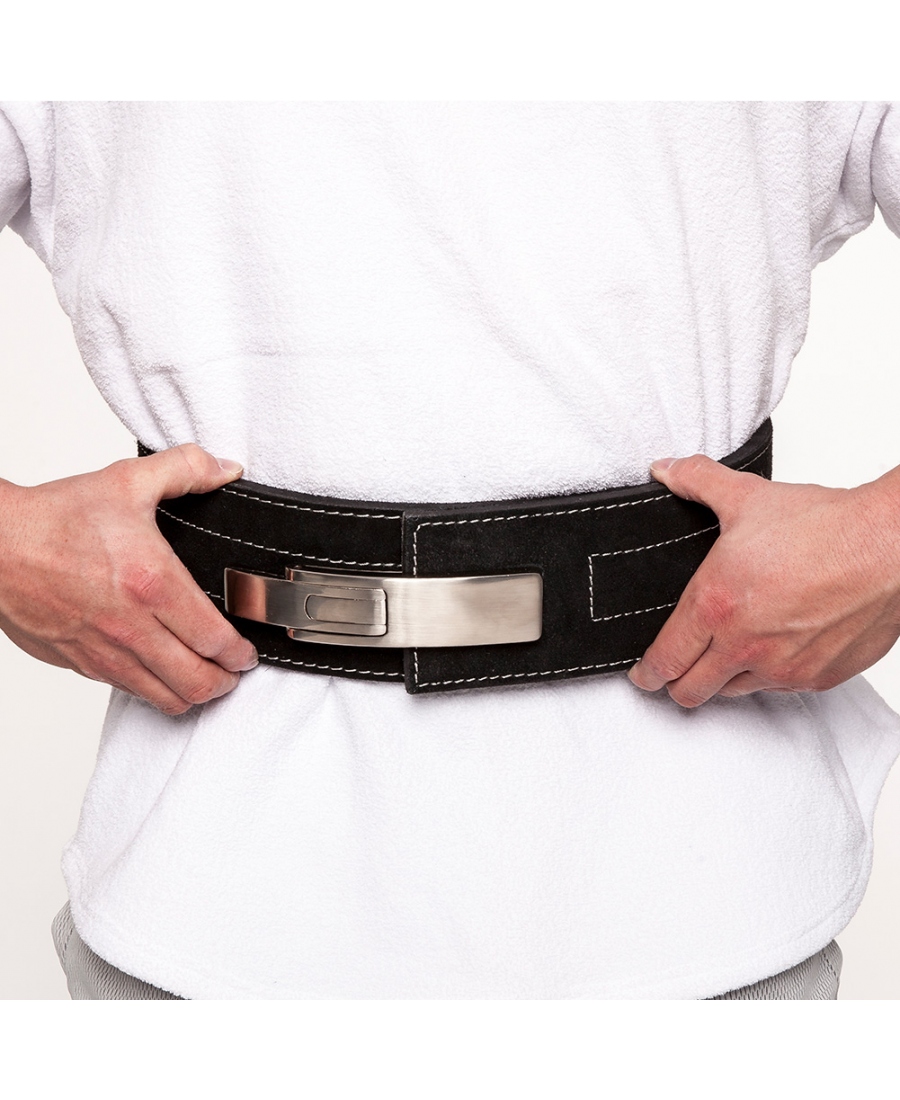 Powerlifting Lever Belt, black - 5
