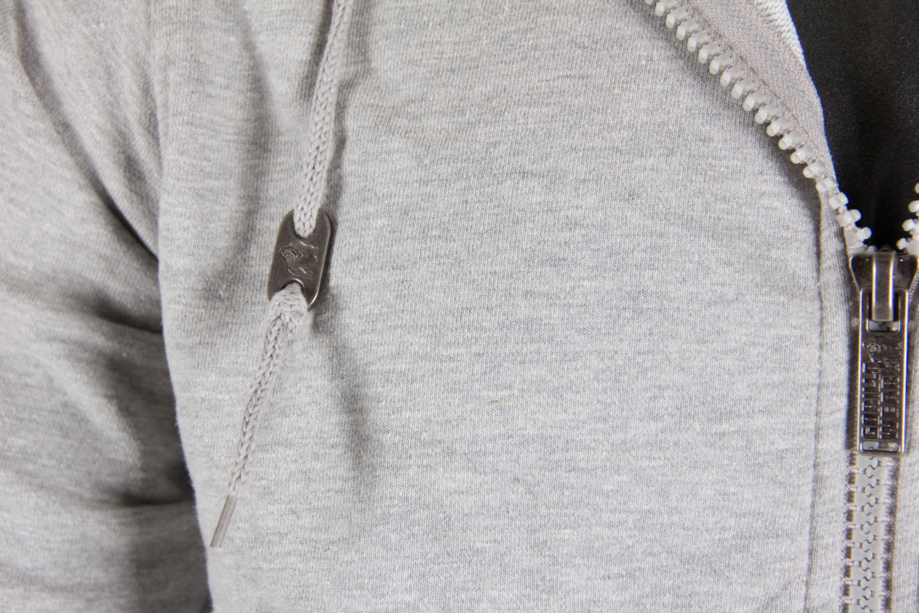 Classic Zipped Hoodie, grey - 3