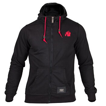 Classic Zipped Hoodie, black