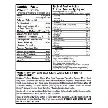 Mutant Whey   Tripple Chocolate  2.27kg