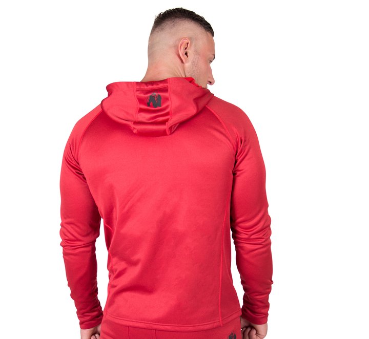 Bridgeport Zipped Hoodie, red - 2