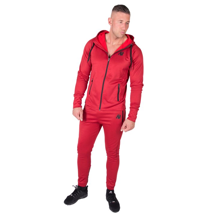Bridgeport Zipped Hoodie, red - 7