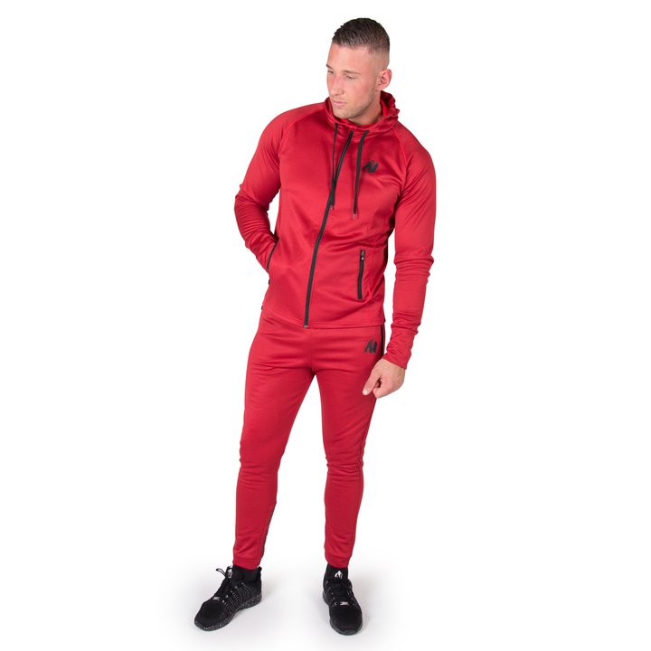 Bridgeport Zipped Hoodie, red - 6