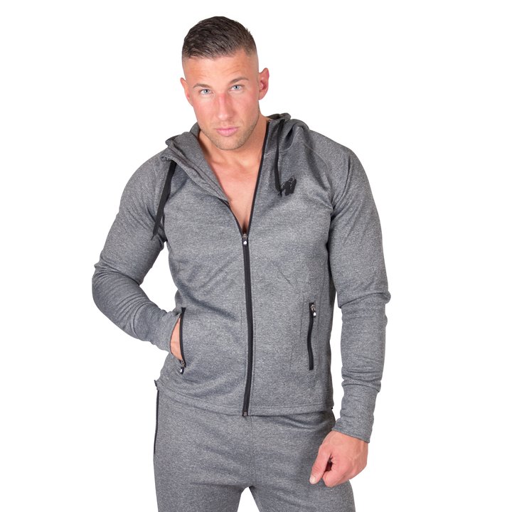 Bridgeport Zipped Hoodie, dark grey - 3