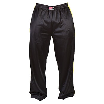 Track Pants, black/yellow