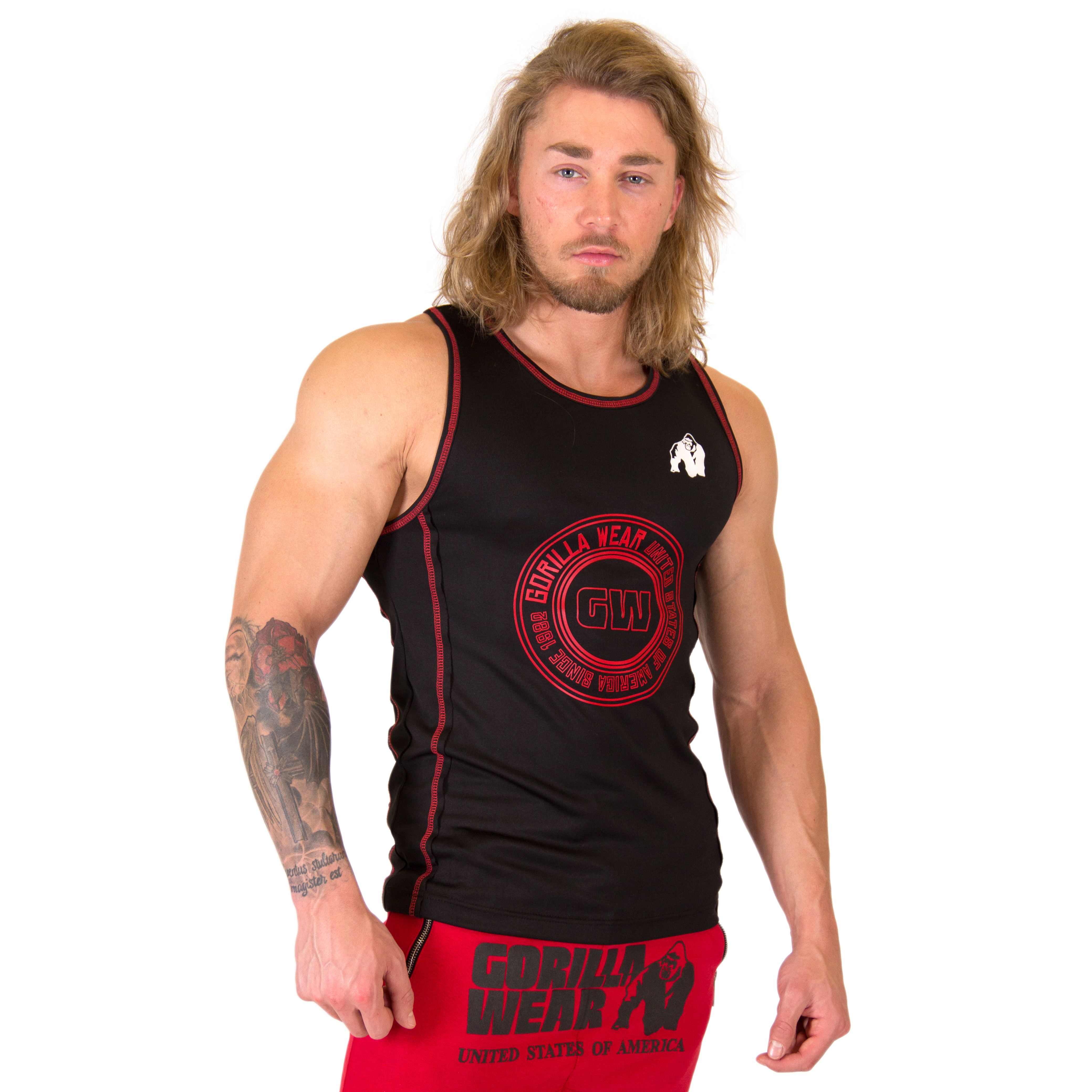 Kenwood Tank Top, black/red - 2