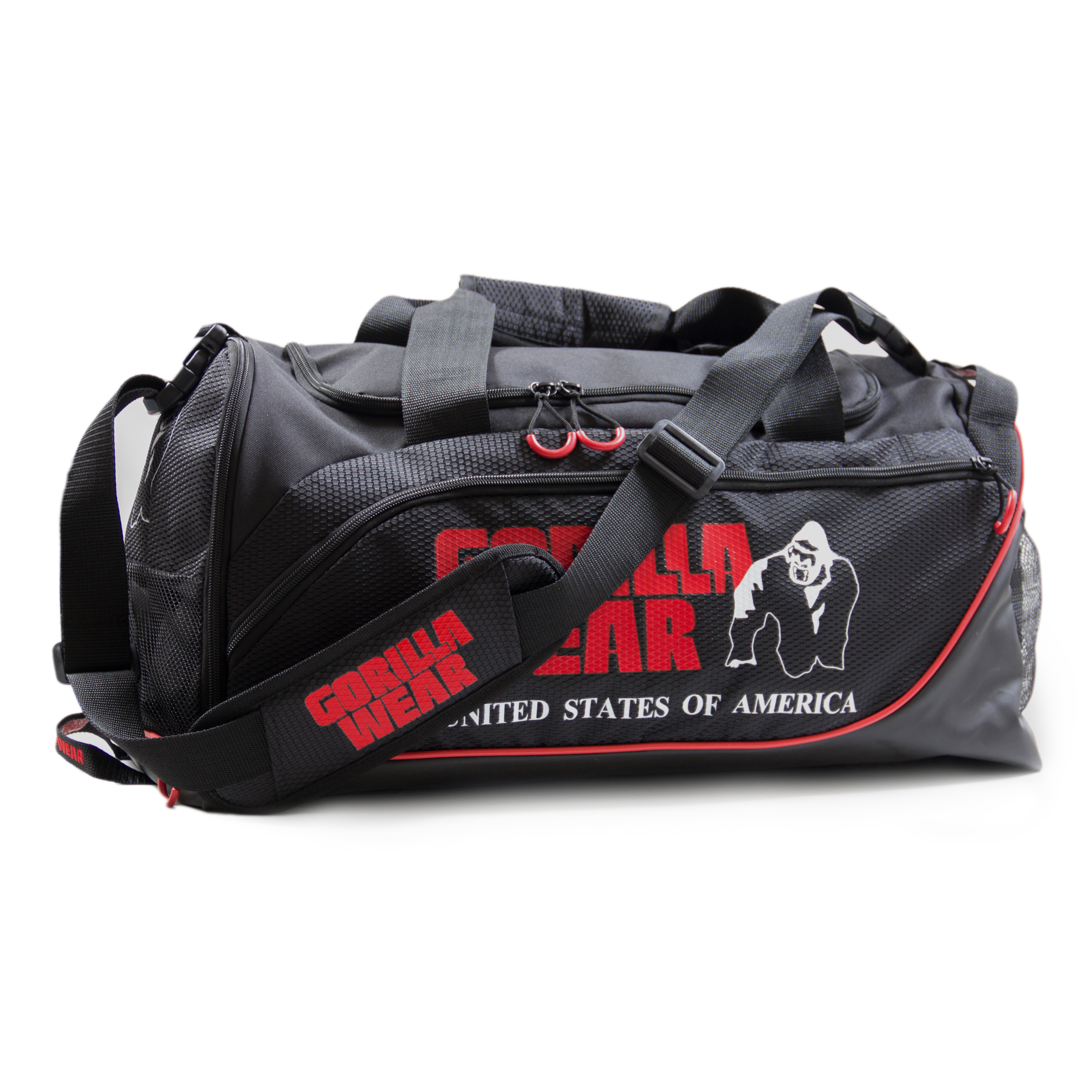 Jerome Gym Bag, black/red - 3