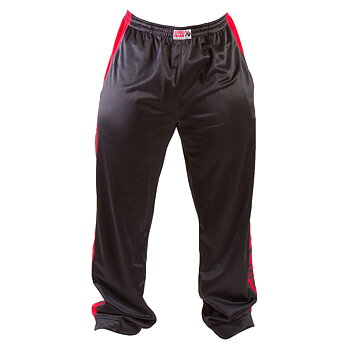Track Pants, black/red