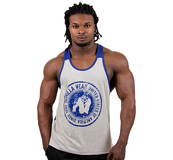 Roswell Tank Top, grey/navy