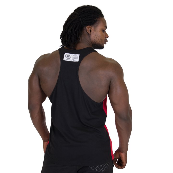Roswell Tank Top, red/black - 2