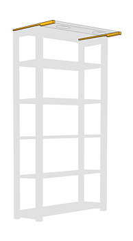Avslutningslist ljusramp Hö-18