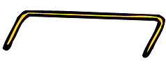 bärbygel till 40 cm (357mm)