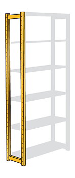 Hyllstege Mellan 118x30