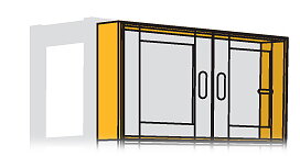 Ram övre 105x60