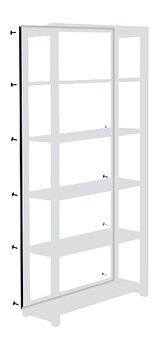Rygg vit183x100