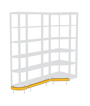 Sockel Rak 100x6