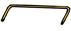bärbygel till 24 cm (197mm)