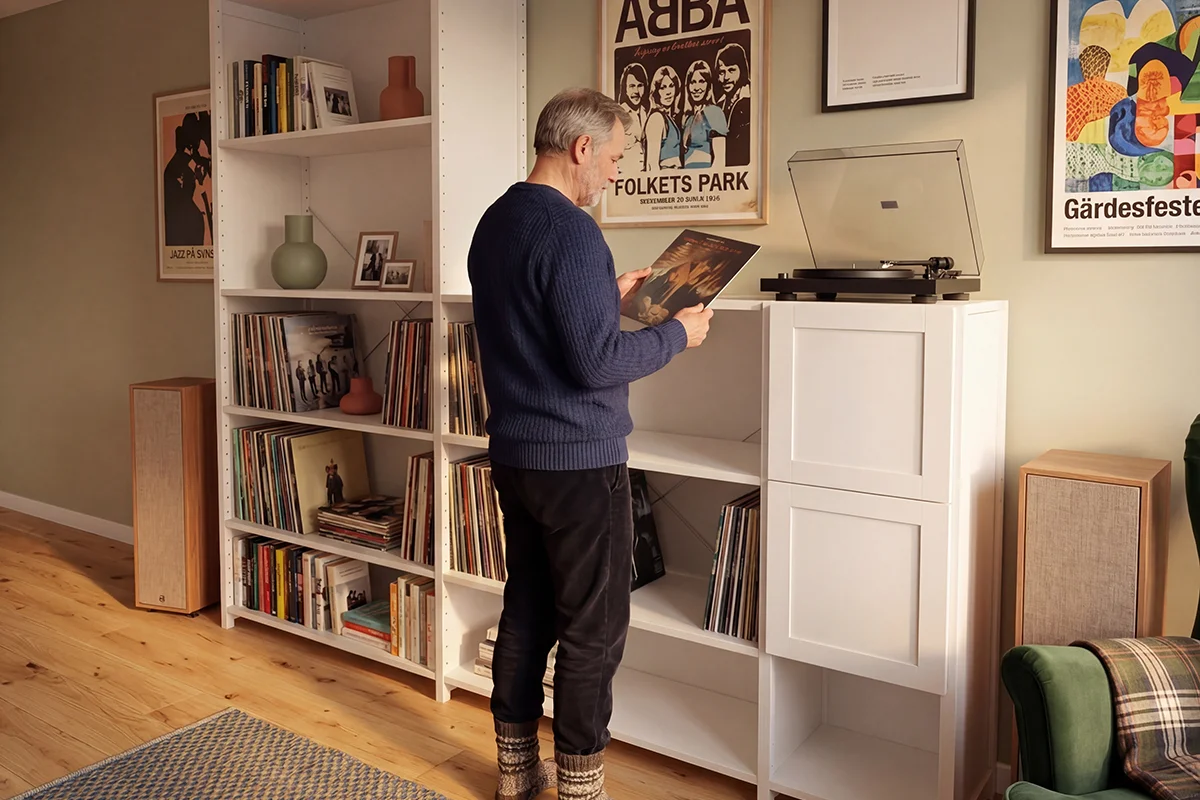 Hyllan för vinylälskaren