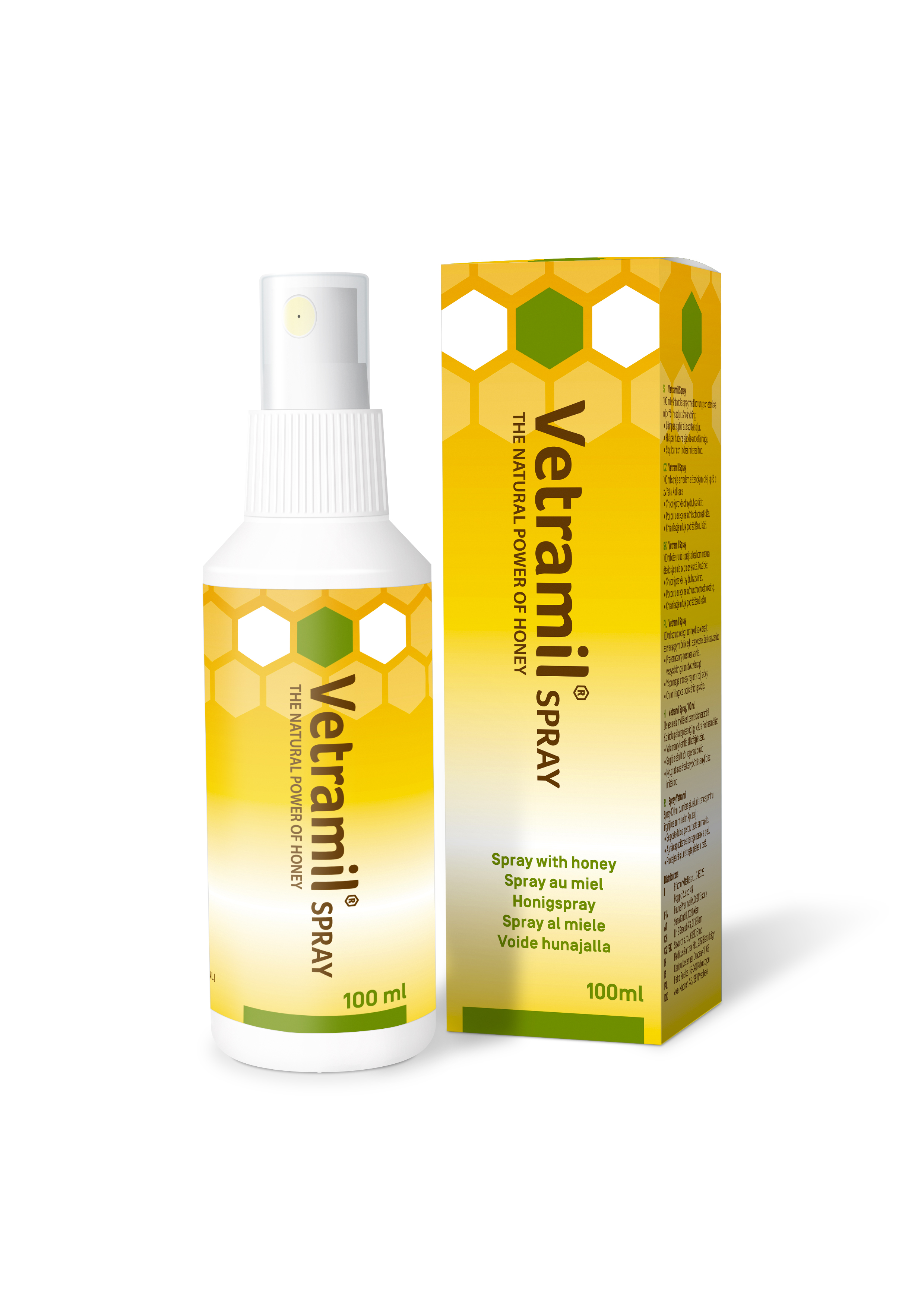 Vetramil honungsspray