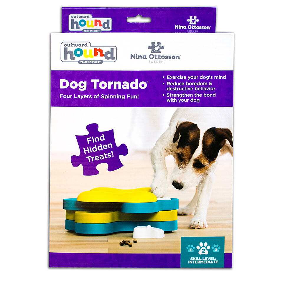 DOG TORNADO Nina Ottosson Treat Puzzle Games for Dogs & Cats