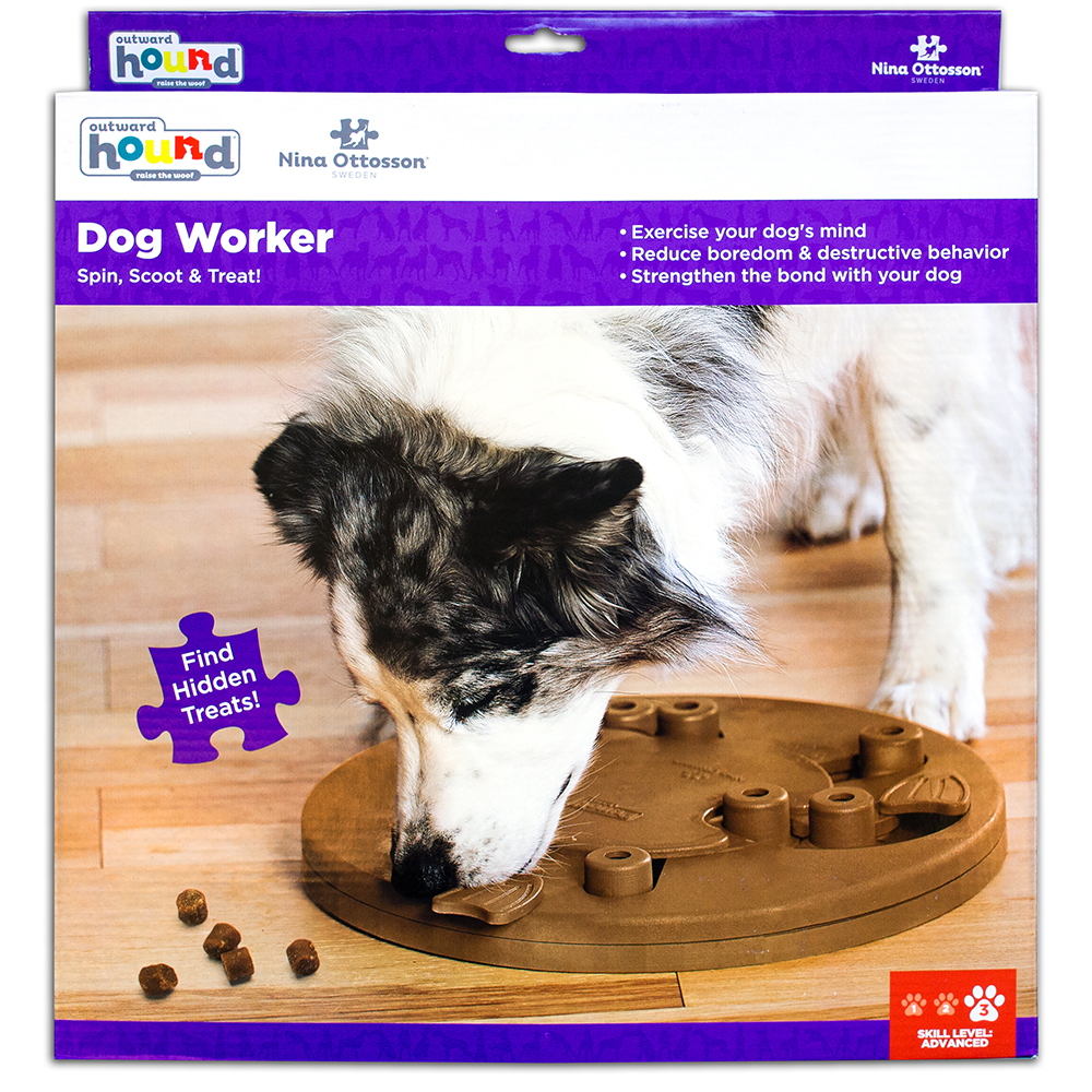 DOG WORKER - COMPOSITE - Nina Ottosson Treat Puzzle Games for Dogs