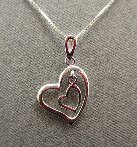 Silver halsband