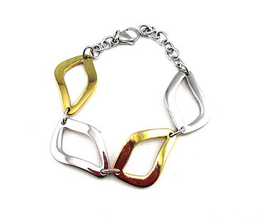STÅL ARMBAND TVÅ FÄRGER