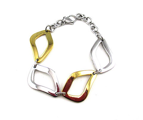 STÅL ARMBAND TVÅ FÄRGER