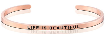 ARMBAND LIFE IS BEATIFUL ROSE'