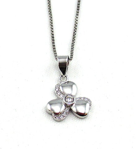Amira Silver halsband
