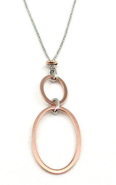 Amira Silver halsband rose'