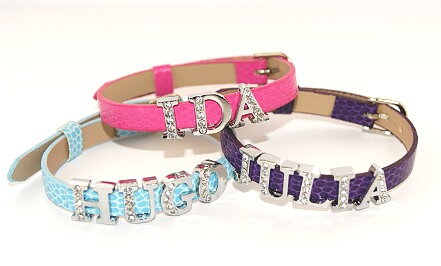 Barn smycken namn armband bokstaven P