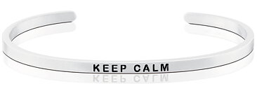 ARMBAND KEEP CALM STÅL