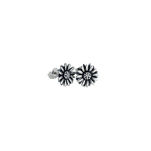 Örhängen silver blomma finnfeelings