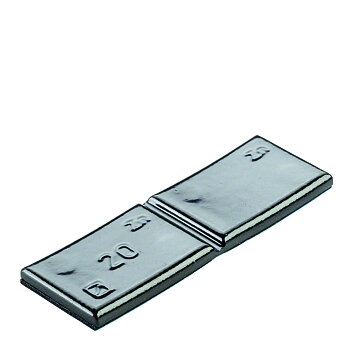Hofmann klistervikter tunn, 20g x 100st Svart