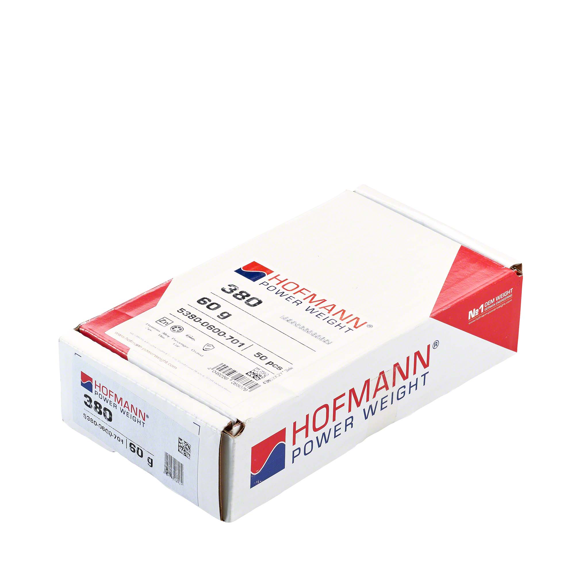 Hofmann Klistervikter, zink 5g på remsa, 3kg Silver - 2