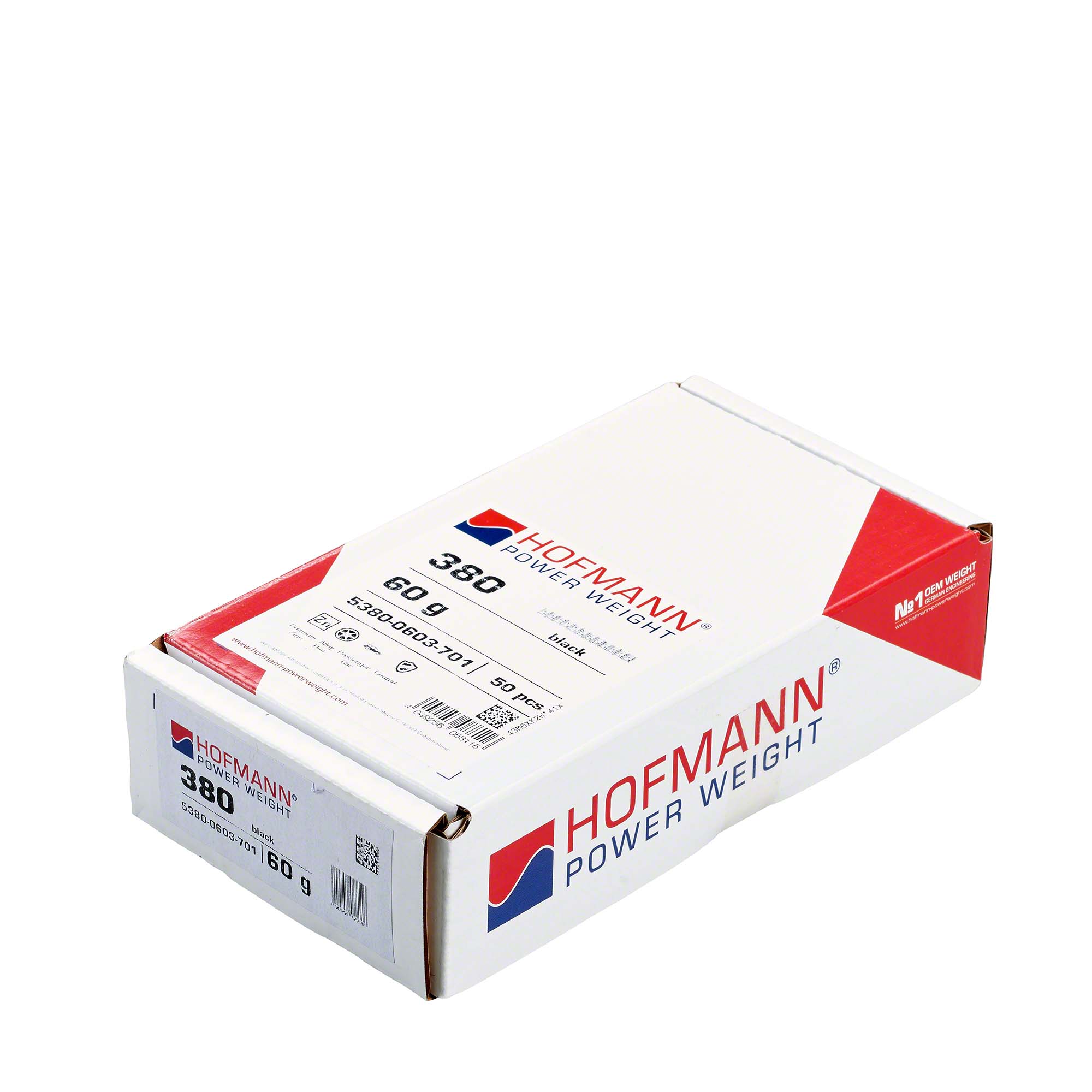 Hofmann Klistervikter, zink 5g på remsa, 3kg Svart - 2
