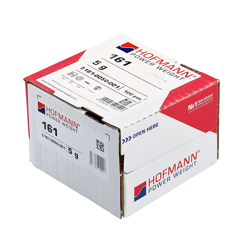 HOFMANN ZINK SLAGVIKTER FÖR STÅLFÄLG - 5GRAM  - 2