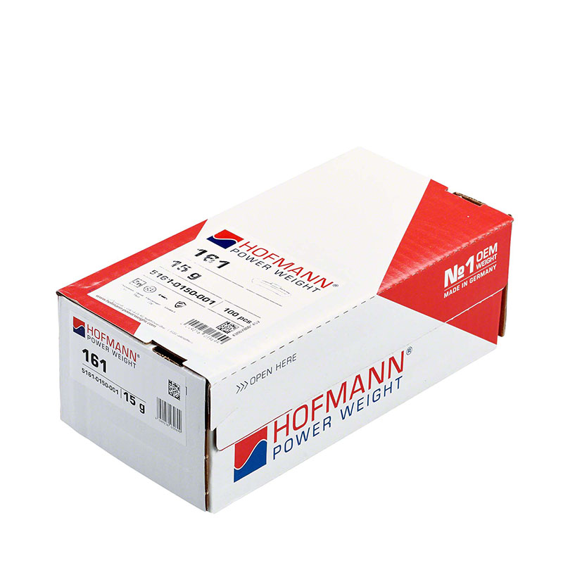 HOFMANN ZINK SLAGVIKTER FÖR STÅLFÄLG - 15GRAM  - 2