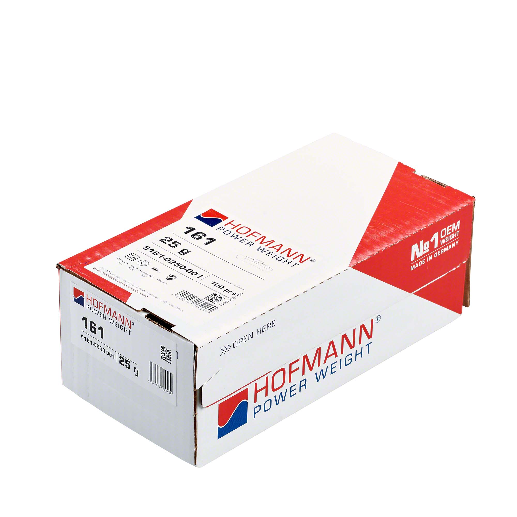 HOFMANN ZINK SLAGVIKTER FÖR STÅLFÄLG - 25GRAM  - 2