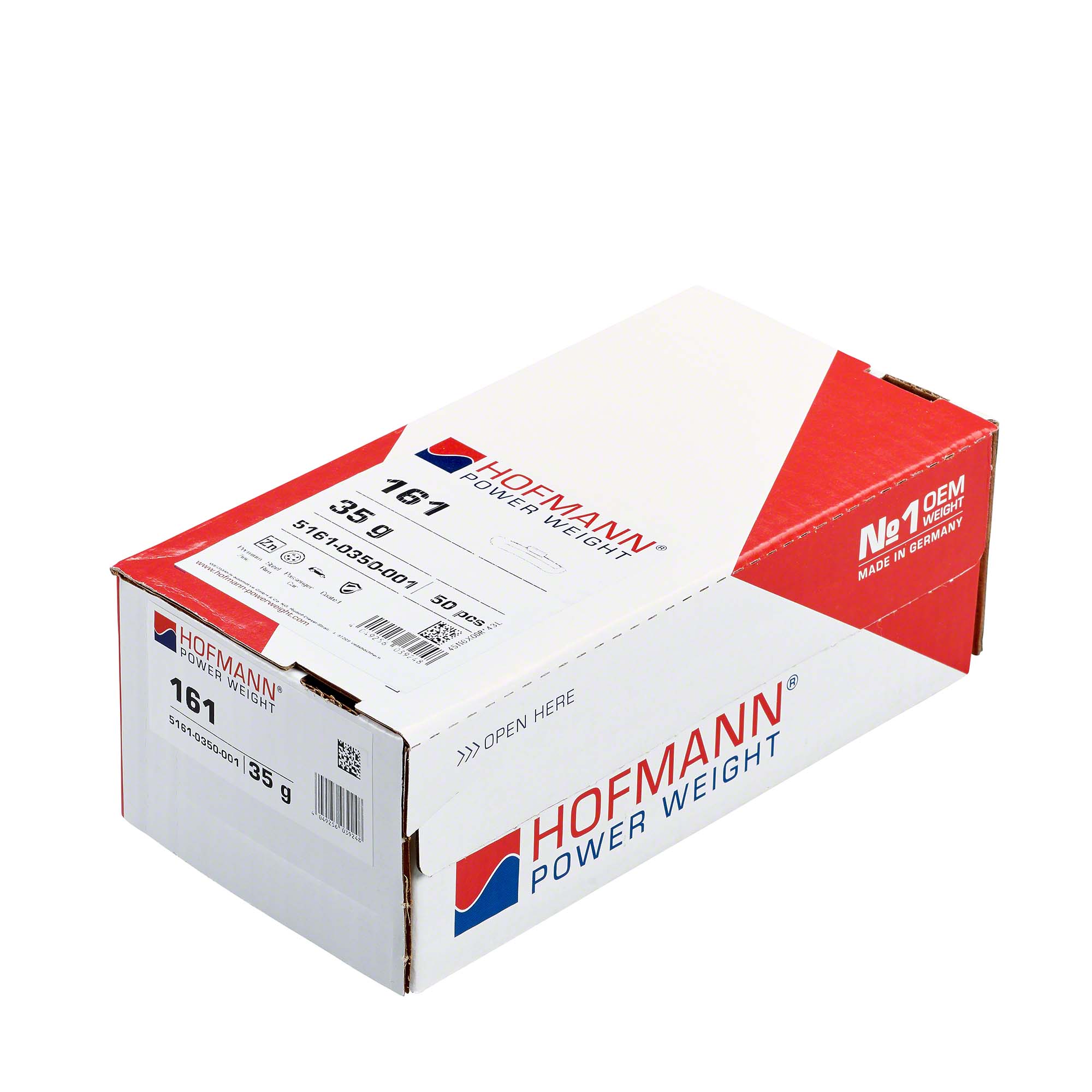 HOFMANN ZINK SLAGVIKTER FÖR STÅLFÄLG - 35GRAM  - 2
