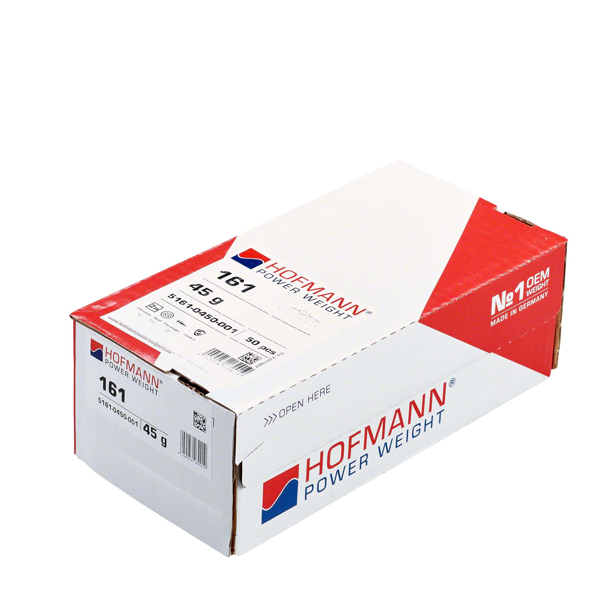 HOFMANN ZINK SLAGVIKTER FÖR STÅLFÄLG - 45GRAM  - 2