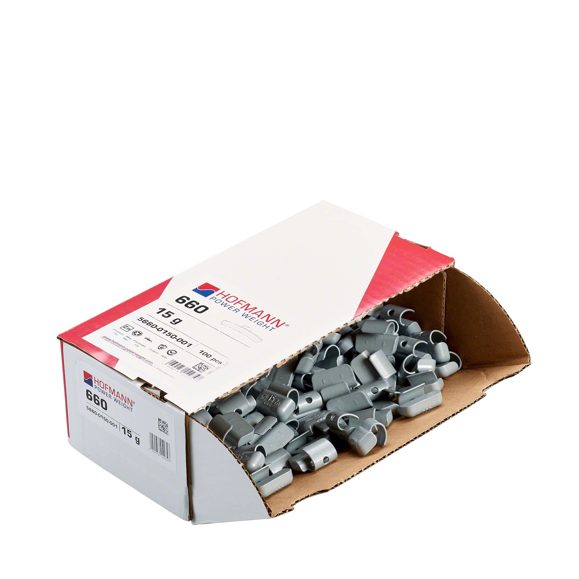 HOFMANN ZINK SLAGVIKTER FÖR ALUFÄLG - 15GRAM  - 3