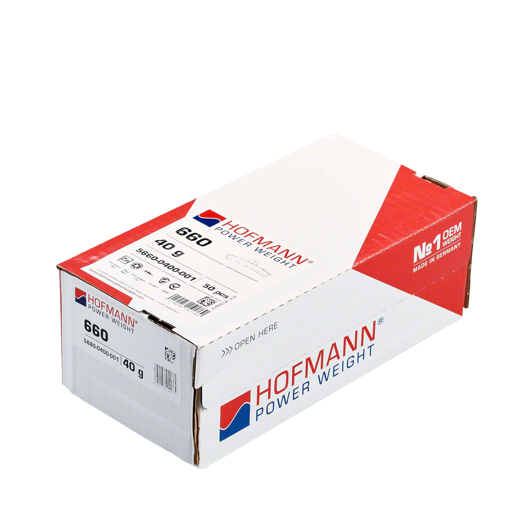 HOFMANN ZINK SLAGVIKTER FÖR ALUFÄLG - 40GRAM  - 2